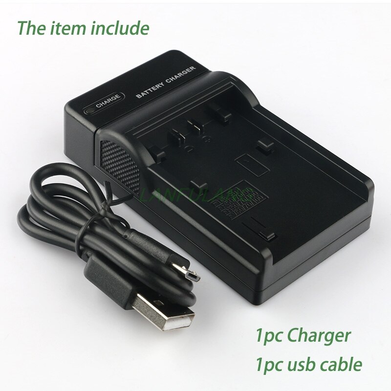 NP-FH50 USB Battery Charger for Sony Camera DSC-HX1 DSC-HX100 DSC-HX200 DSLR a230 a290 a330 a380 Da390