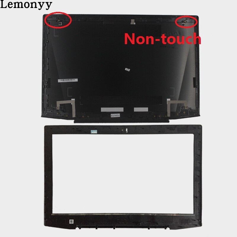Novedad para Lenovo Y50 Y50-70, Y50-70A Y50-70AS-IS 15,6, LCD, cubierta superior trasera, tapa trasera/LCD, cubierta biselada sin contacto: Non-tou A B shel