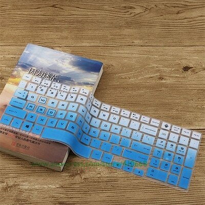 Laptop Keyboard Cover skin For HP Omen 15 15-dh0201ng 15-dh0135tx 15-dh0111tx 15-dh0006tx dh0007tx dh0008TX dh0009tx 15-DH: Gradualblue