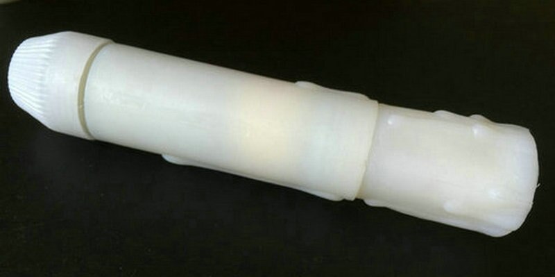 36pcs Battery Operated 6.5"(H) Burnt wick melted dip candle Drip Ivory LED Taper tealight Wedding Home Church Party Decor 15.5CM