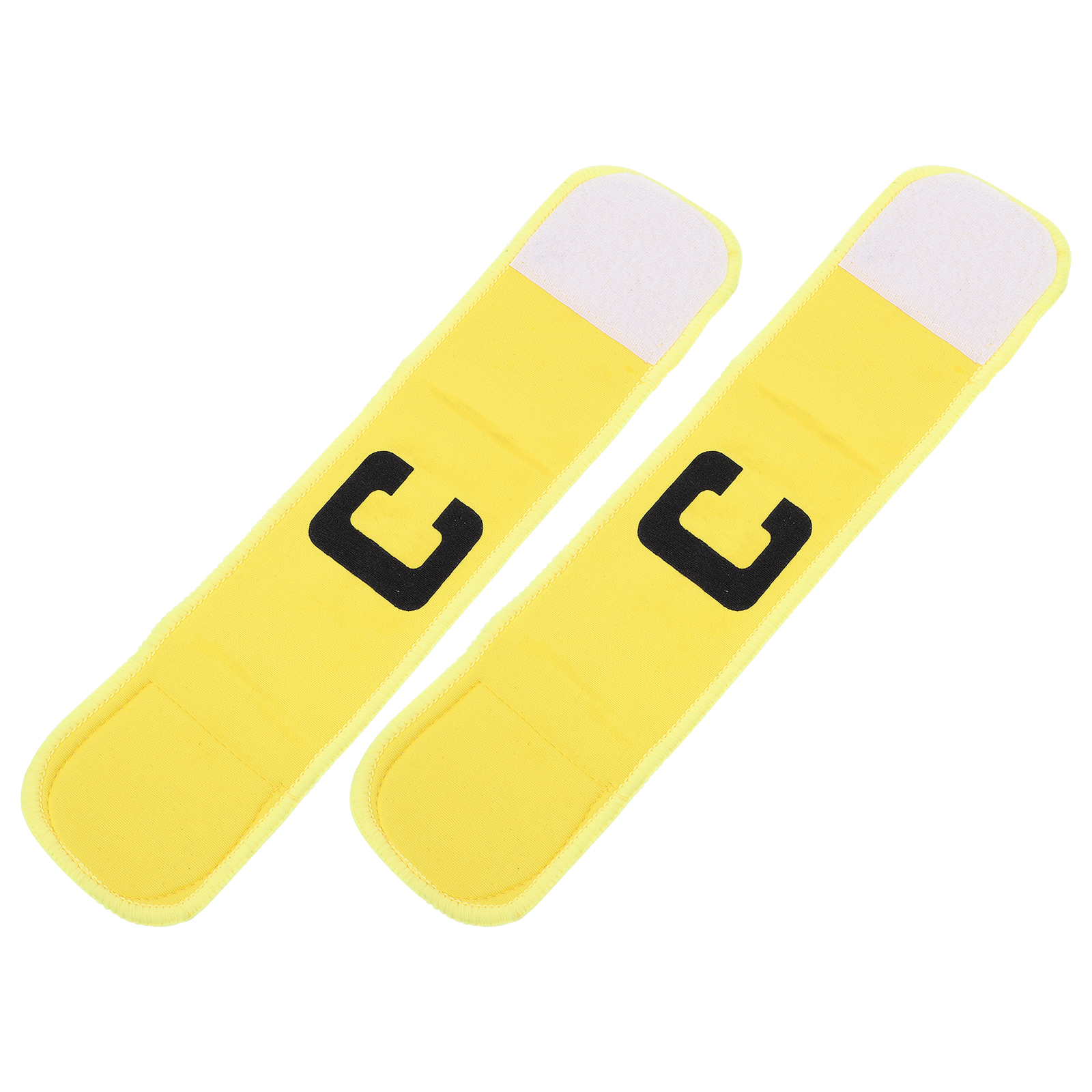 2 pcs band captain armband portable arm band soccer accessory soccer armband for player soccer sports