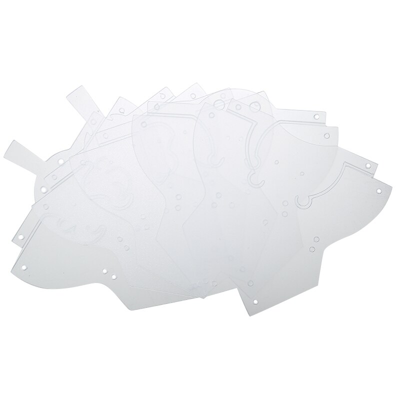 5pcs/set PVC Leather Craft Template Animal DIY Sewing Pattern Stencils Craft Making DIY Leather Handmade Craft