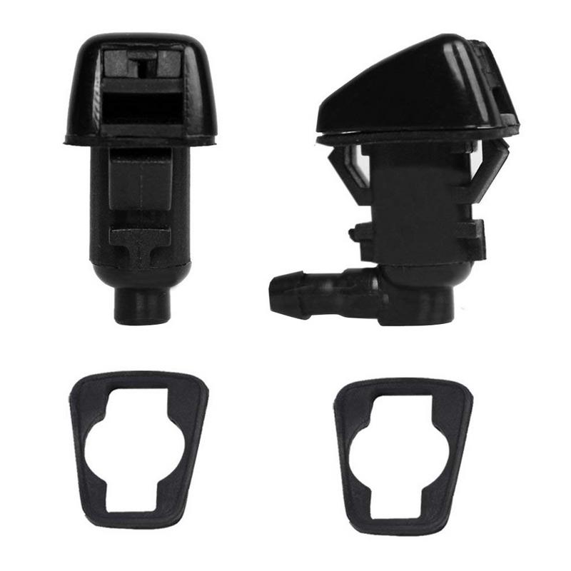 2 Pieces Car Front Windscreen Washer Kit for 2005 Jeep Grand Cherokee 55079049AA Cleaning Tool Replacement: Default Title