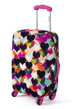 Capa de bagagem de viagem capa protetora mala caso trolley viagem bagagem poeira capa para 18 a 28 polegada moda elástica: C / S