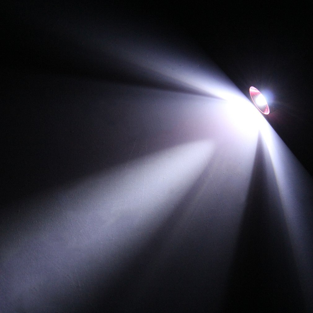 Mini lommelygte lommelygte karabinhage nøglering krog lampe bærbar 5 led mini lommelygte lys fakkel aluminium nøglering