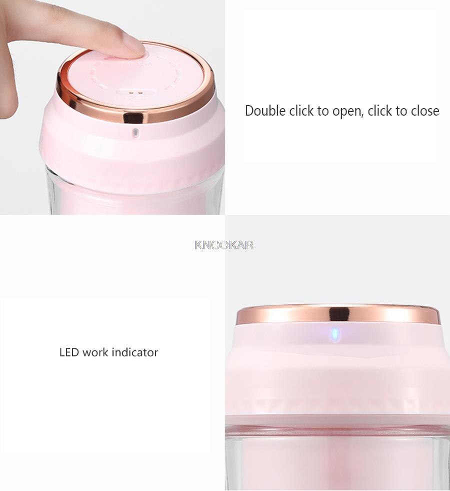 Sokowirówka mini przenośne domu owoce ładowania podręczna sokowirówka podróży przenośne owoce elektryczny sokowirówka mini dania kuchni