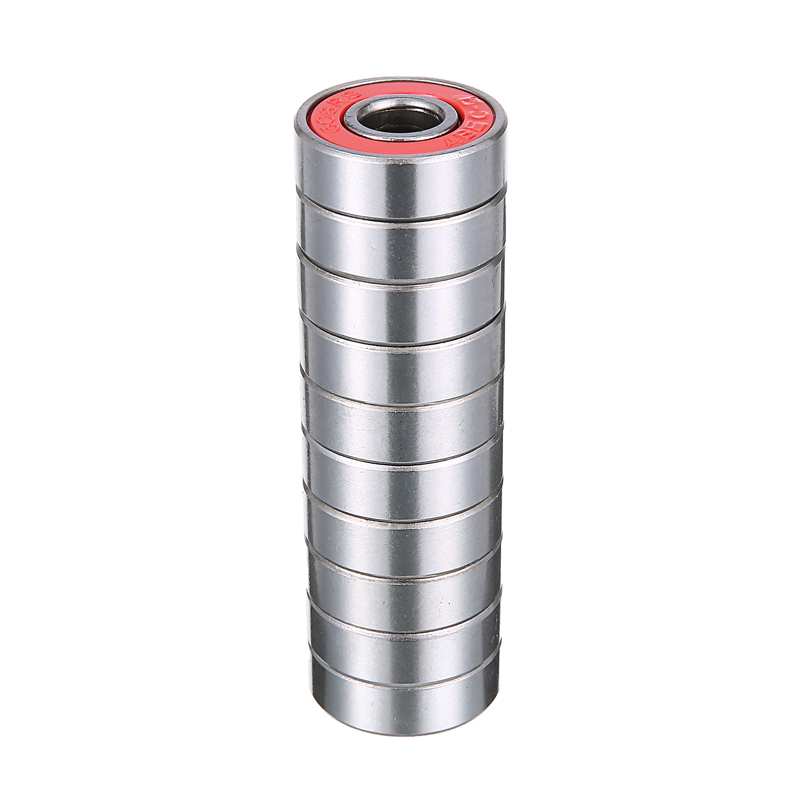 10 stuks abec 9 rode tn engineering plastic scooter skateboard wiellagers geschikt voor de meeste rolschaatsen skateboard scooters