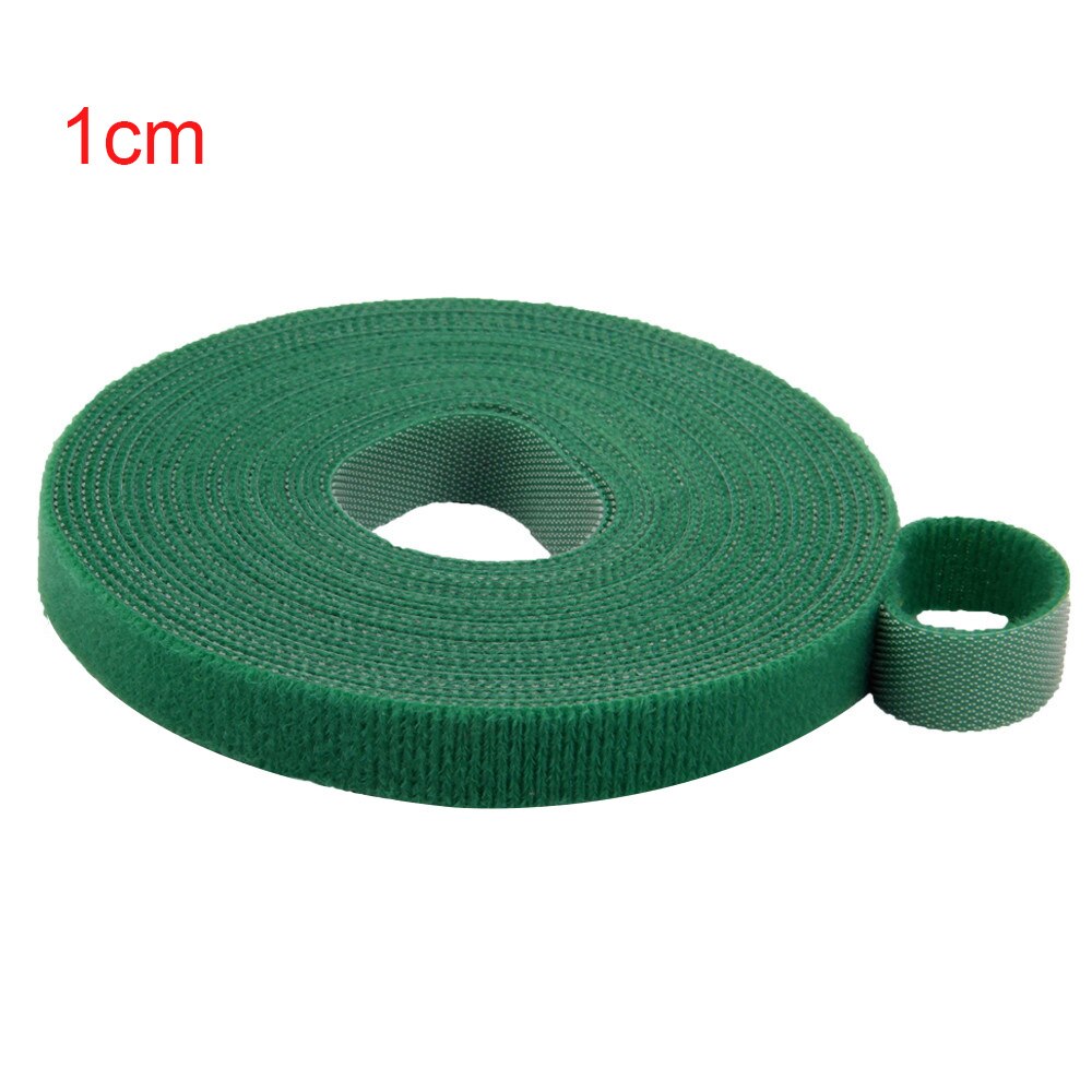 1 CM * 5 Meter Kleur Herbruikbare Magic Sticky Tie Terug naar Loop Kabelbinders Thuis Keuken Nylon fastener Kabels Banden Accessorie