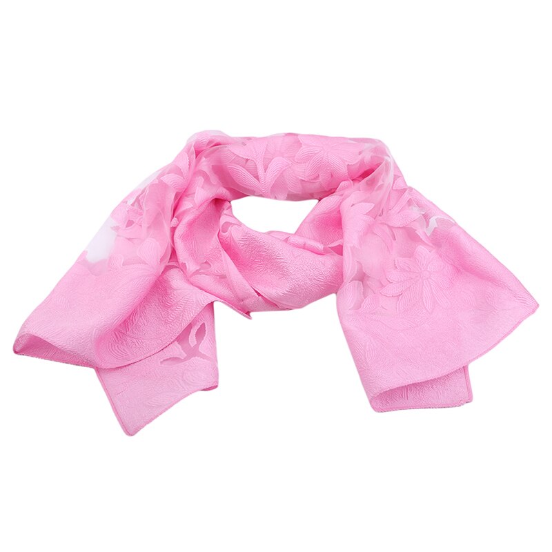 Merk dames sjaal zomer zijden sjaals voor dames pashmina lange maat foulard bandana hijabs sjaals neksjaals omslagdoeken: Roze