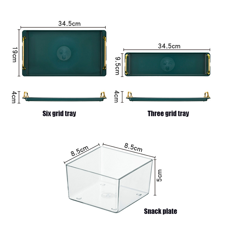 Nordic Fruit Dessert Snacks Serving Platter Party Fruit Snack Plate Candy Nuts Salad Dishes Plate Cake Food Snack Kitchen Plate