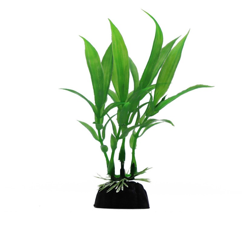 Ongeveer 10cm prachtige kunstmatige plastic aquariumplanten landschapsdecoratie aquarium waterplant gras ornament plastic decoratie: 10