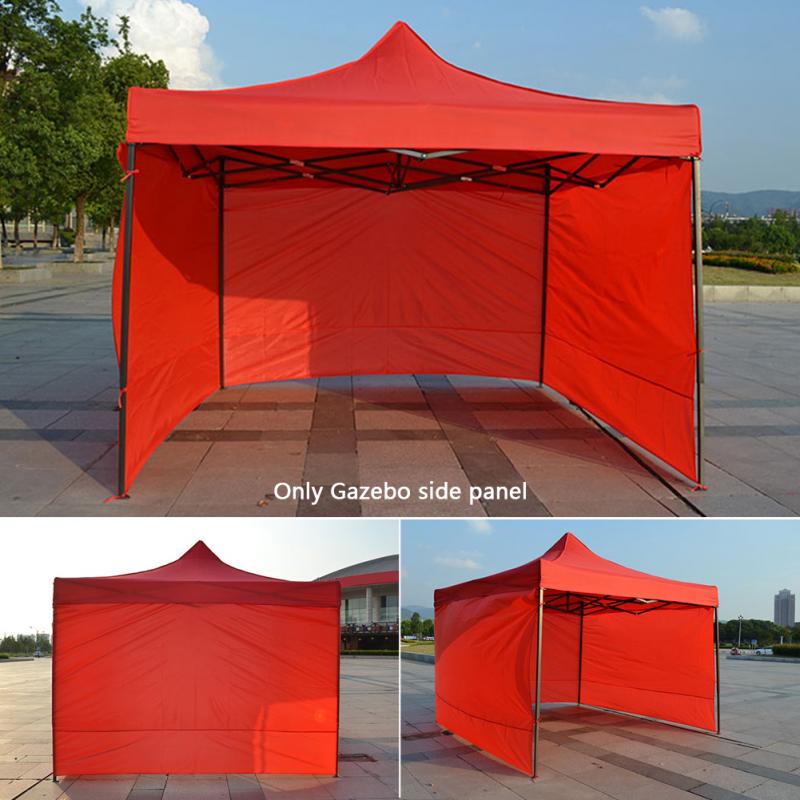 Parete laterale Anti-Uv Accessori Pieghevole di Facile Utilizzo Panno Durevole di Oxford Gazebo Pannello Laterale Antivento Impermeabile Riutilizzabile Tenda Esterna