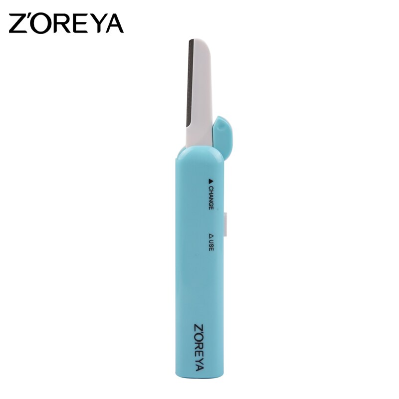ZOREYA Brand Eyebrow Trimmer With Import Blade Safe Shaving Razors Makeup Tool For Basic Beauty