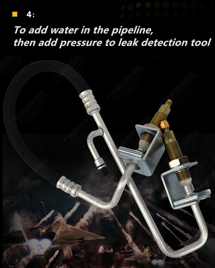 Automobile air conditioning leak detection tools,Leak detection tool for air conditioning pipe and tubing