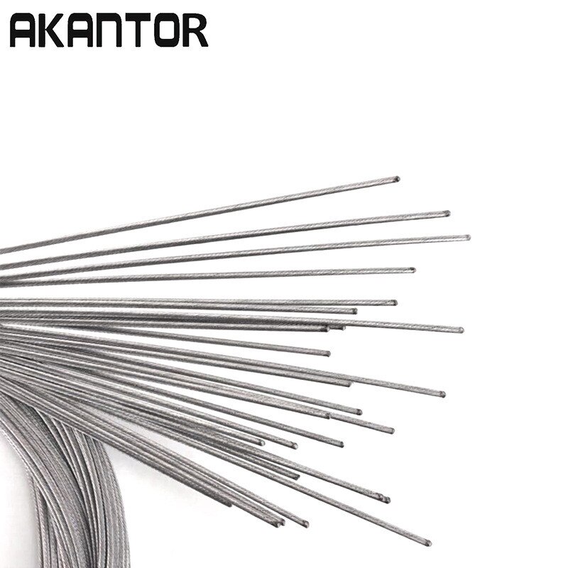 5PCS Bicycle Brake Cables Mountain Bike Brake Inner Cable Stainless Steel Brake Cable Bike Bicycle Brake Line MTB Speed ​​Line