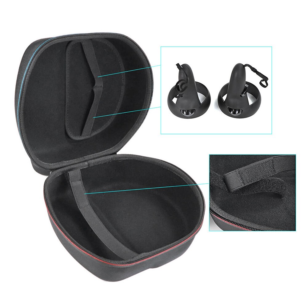 Hard Shell Eva Storage Case Voor Oculus Quest 2 Quest Vr Headset Touch Controllers Reizen Draagtas Vr Headset Accessoire