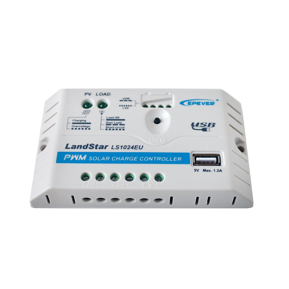 EPsolar 5A 10A 20A 30A Solar Controller 12V 24V solar panel Solar Charge and Discharge Controller USB output DC charge IP20