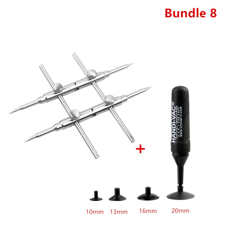 Universal Camera Lens Spanner Wrench 3Tips Flat Open Adjustable Repair Remove Tool Sucker Suction Cup Lens Cleaning Disassemble: Bundle 8