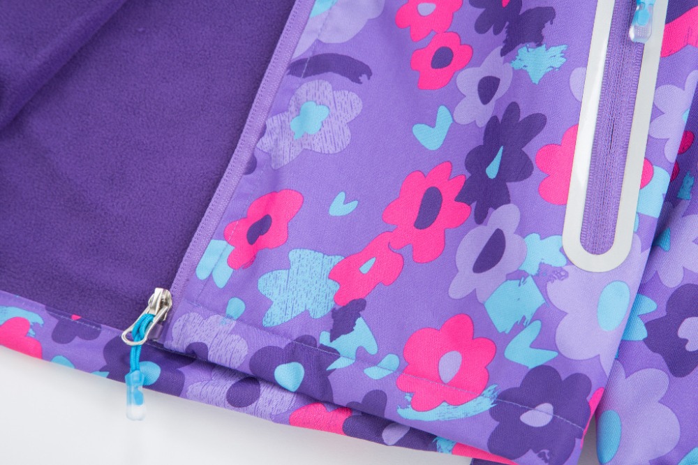 Spring Autumn Children Girls Jackets Kids Casual Windbreaker For Girls Outerwear Double-Deck Waterproof Windproof Coat