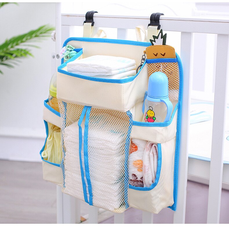 Wieg Bed Opbergdoos Opknoping Tas Luier Opbergtas Bed Opbergtas Multifunctionele Kinderwagen Opknoping Bag Rack Baby levert