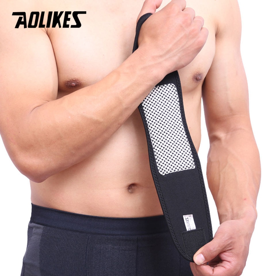 Muñequera presurizada para hombre y mujer, brazalete Protector de Fitness para deportes al aire libre, cálido, 1 par