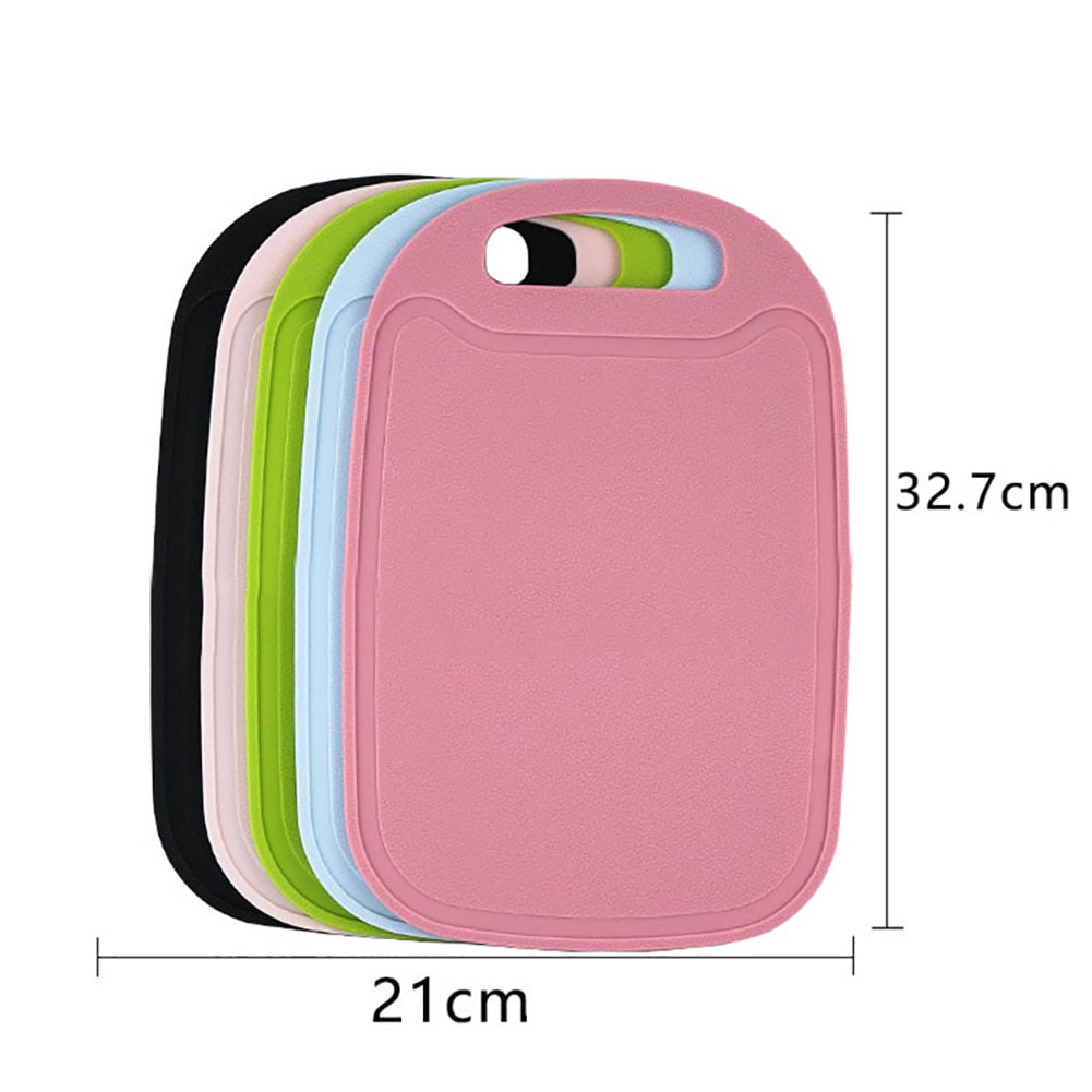 1pc sklisikker minikjøkken kjøttfrukt grønnsak skjærebrett matte skjæreblokk 32.7cm x 21cm x 0.42cm