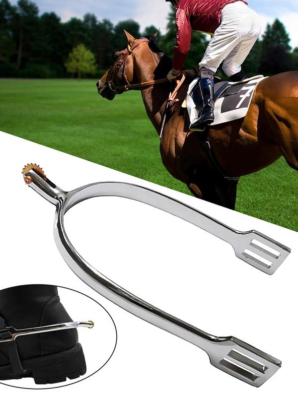 Spurs For Cowboy Boots Rotating Riding Accessories Horse Spurs Spurs Cowboy Boots Women Cowboy Spurs Men Zinc Alloy For Horse