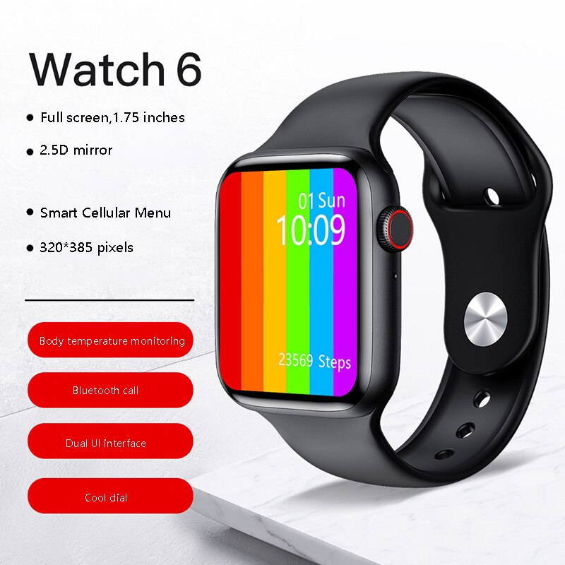 Smartwatch Uomo D20 Pro Fitness Tracker - Monitor Battito Cardiaco e Pressione - Per iOS Android