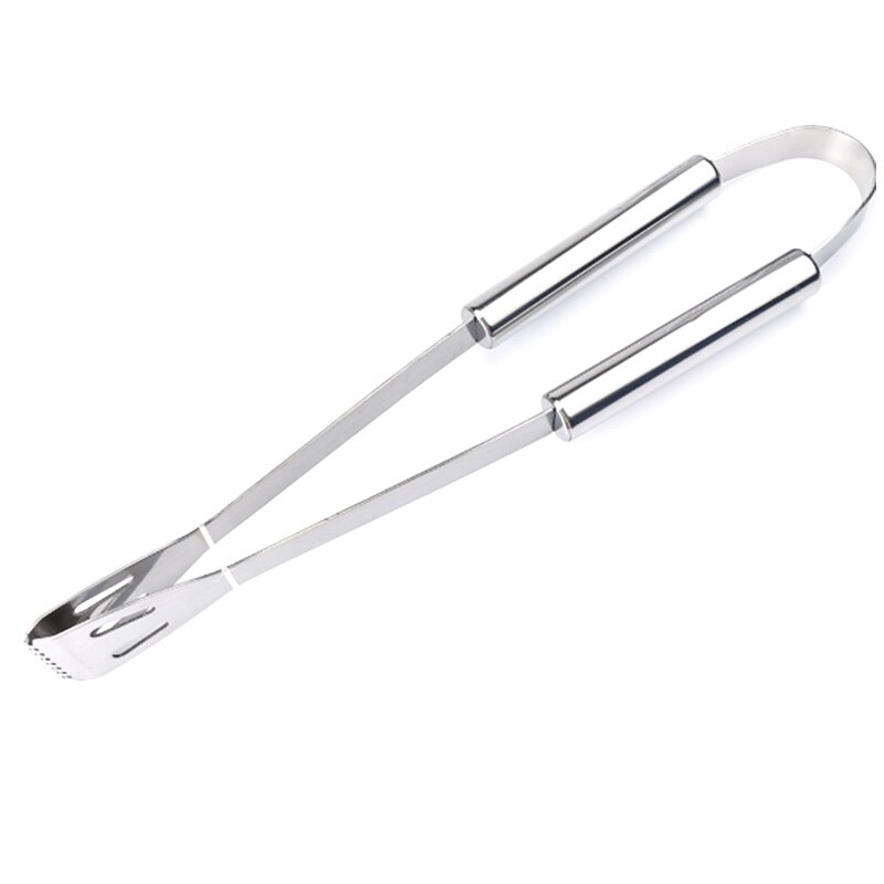 Utensilios de cocina de acero inoxidable, Juego de 3 piezas de caja de aluminio para parrilla, conjunto de combinación de herramientas para barbacoa y barbacoa con caja de aluminio