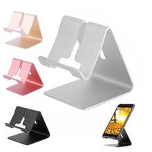 Soporte Universal de aleación de aluminio para teléfono inteligente, soporte de escritorio, soporte de carga para iPhone, soporte metálico para tabletas, soporte para ipad y Tablet