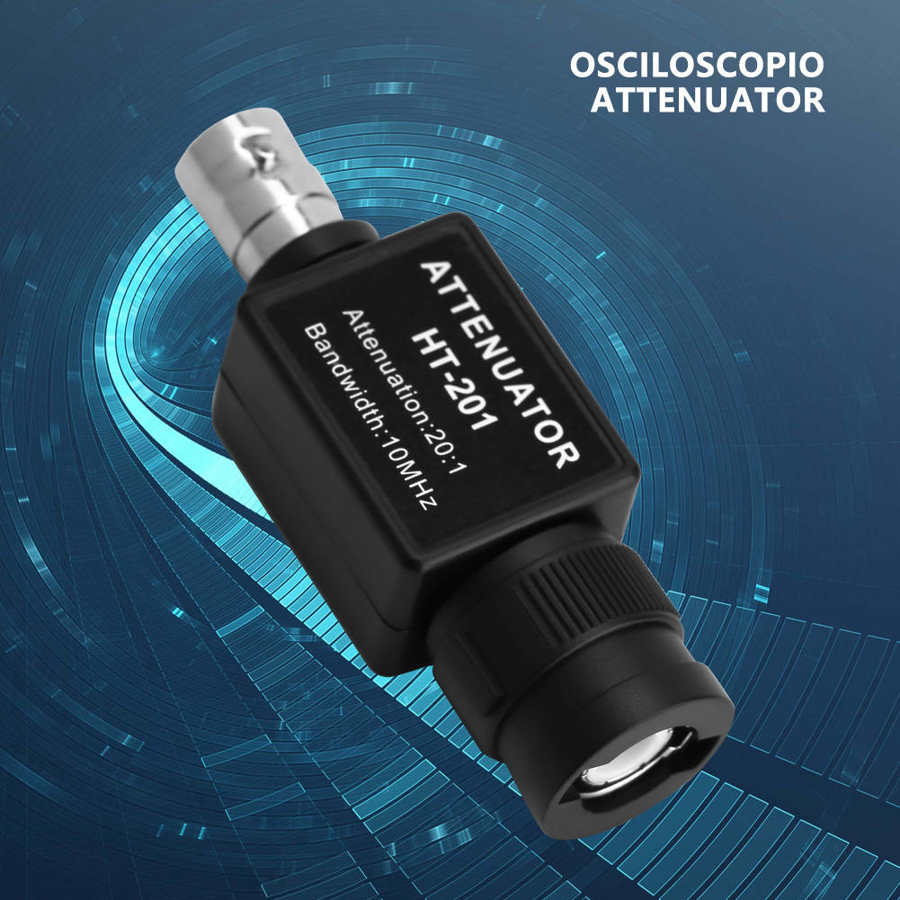 Oscilloscoop Probe HT201 Signaal Verzwakking 20:1 10Mhz Bandbreedte Passieve Demper Voor Oscilloscoop Meting Toegang