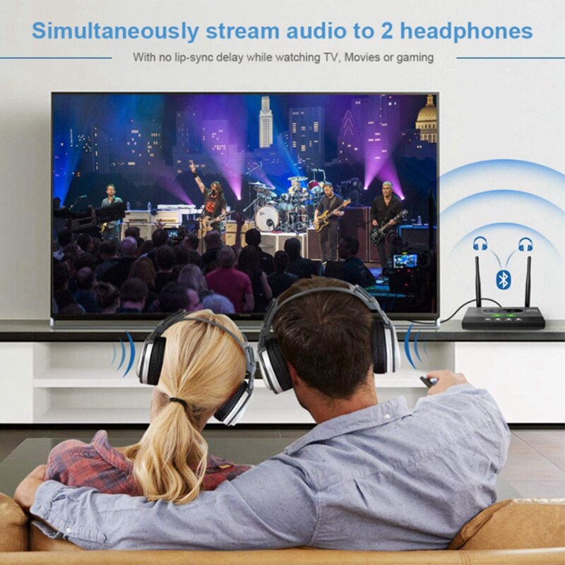 80M Aptx HD krótki czas oczekiwania Bluetooth 5.0 nadajnik i odbiornik audio SPDIF 3.5mm AUX Jacek RCA adapter bezprzewodowy na telewizor samochodowy PC