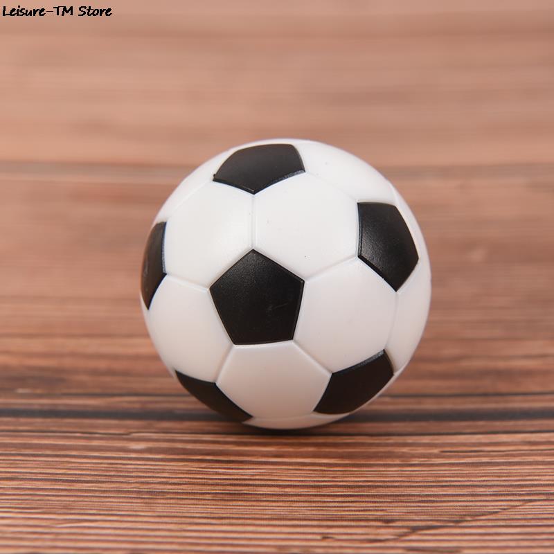 2Pcs Black And White Foosball Table Soccer Plastic Table Ball Baby Foot Fussball Spotrs