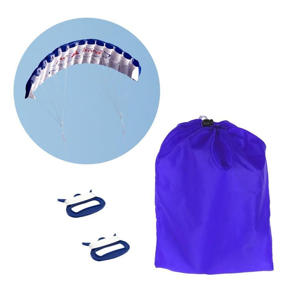 1.4m Dual Line Stunt Parafoil Parachute Surfing Kite Paragliding Nylon Kite Sports Beach Dual Line Flying Kite