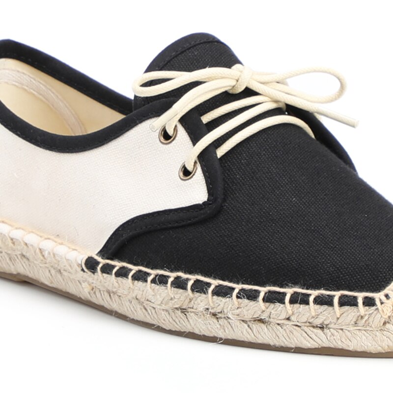 lente zomer Patchwork vrouwen platte lace up sneaker