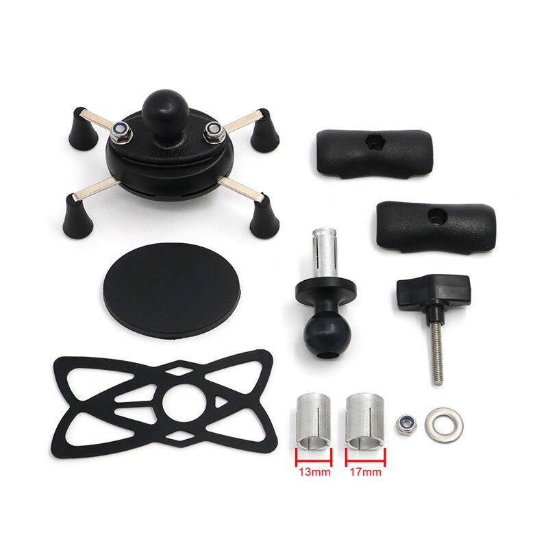 Telefon Halfter in Gabel Vorbau Halterung Motorrad Navigation Halterung Für Yamaha YZFR1 02-17/YZFR6 2006- /YZR1M 2007