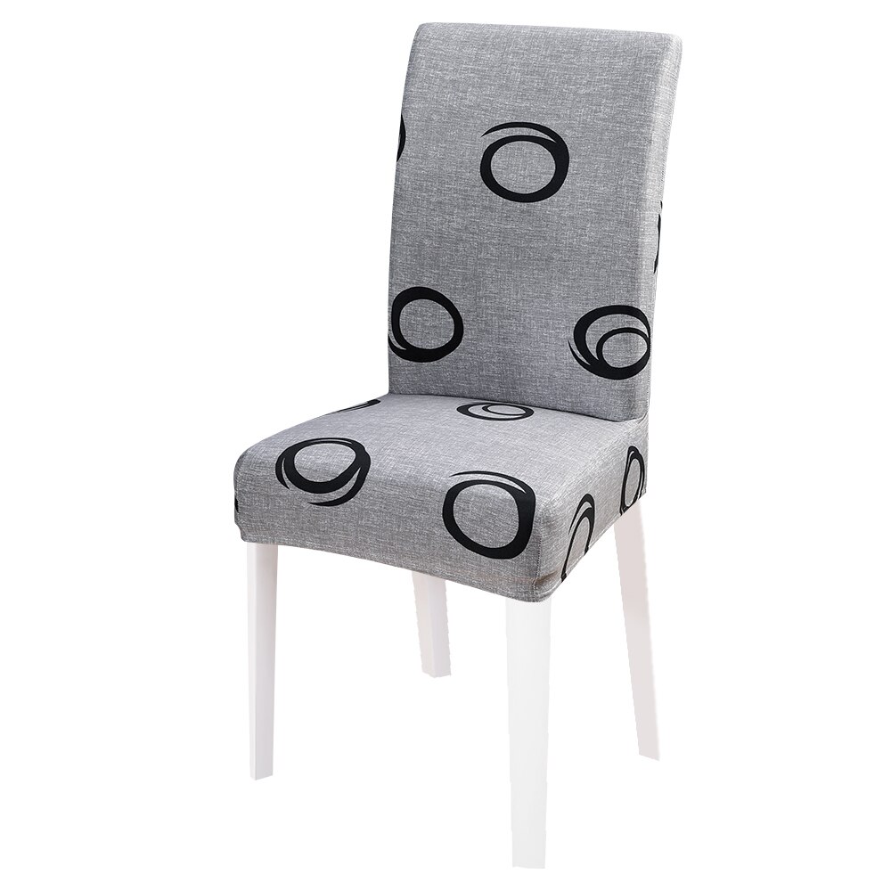 Spandex elastische stretch eetkamerstoelhoes stoel moderne afneembare anti-vuil hoes beschermer universeel 1pc: G245536