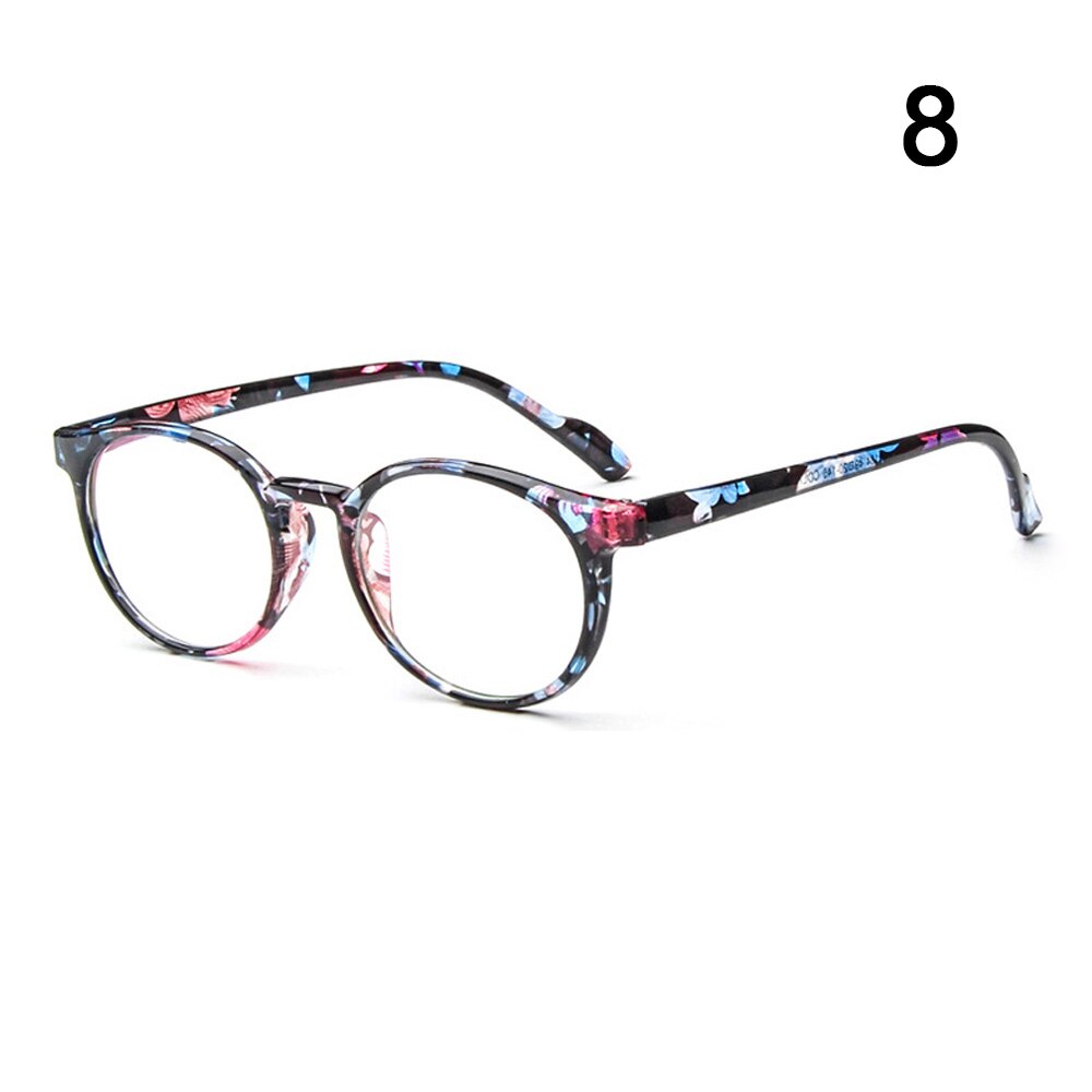 1PC Anti Blue Rays Radiation Blocking Glasses PC Frame Leopard Eyewear High-definition Computer Goggles Reduces Eye Strain: A-8