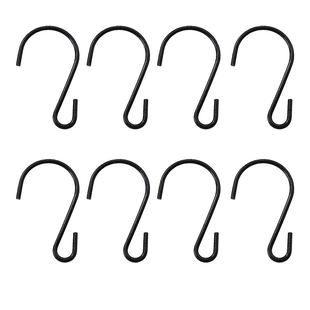 20pcs Metal Hook Heavy Duty Hooks Safe Light Nice Durable Good Metal Hanger S-shape Hook for Household