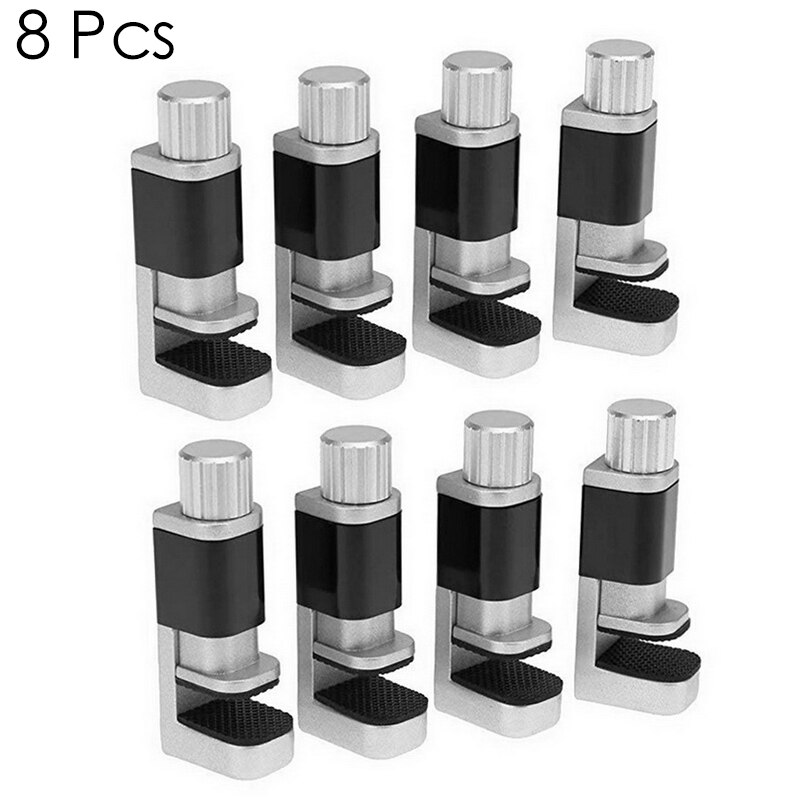 4/6/8Pcs Telefoon Bevestiging Armatuur Clip Set Mobiele Telefoon Screen Vaste Reparatie Tools Metalen Bevestigingsklem verstelbare Gereedschap: 8pcs
