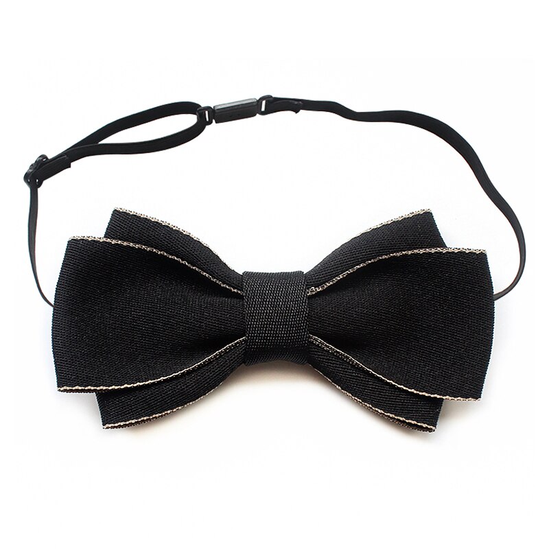 Mann Neue Luxus Stoff Fliege Für Frauen Big Bowtie Hochzeit Band Baumwolle Hemd Schal Zubehör für Party bogen: GRAY