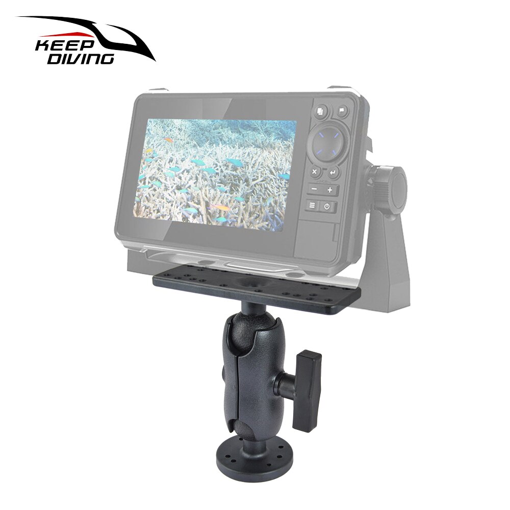 Kayak Electronic Fish Finder Mount 360 Degree Swivel Universal GPSMAP Supporter Nylon Boat Accessories