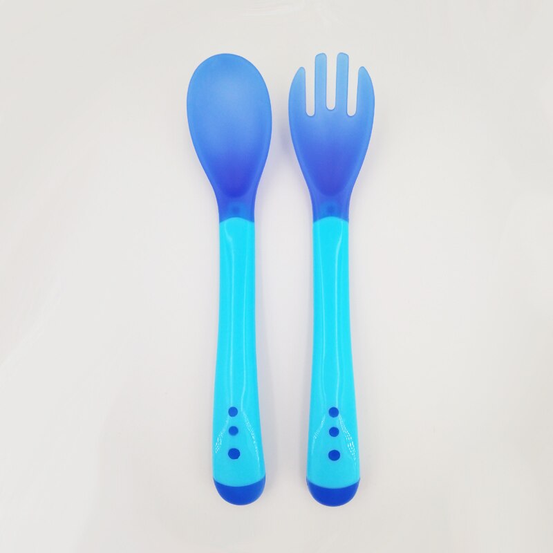 Met Deksel Gyro Kom 360 Draaien Praktisch Kinderen Balans Gyro Spill-Proof Effen Feeding Kinderen Servies: Blue