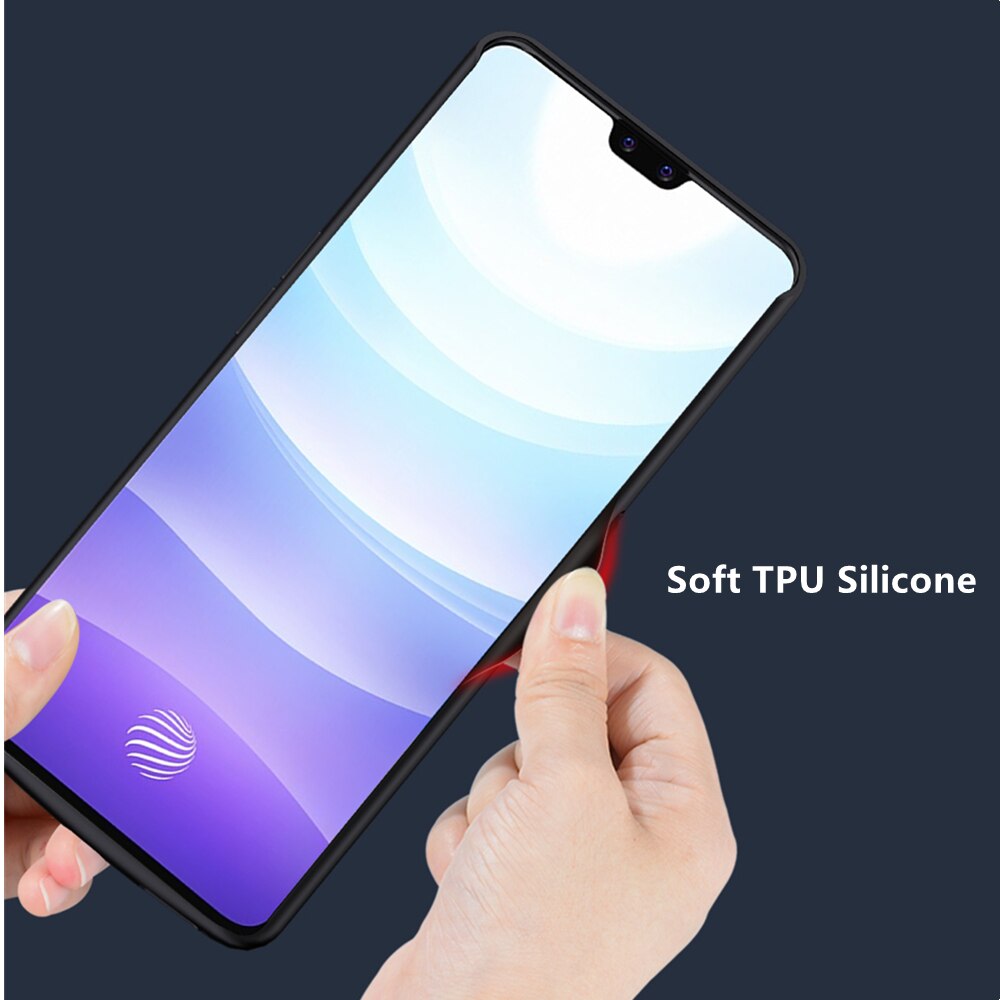 Siliconen Acculader Gevallen Voor Vivo S9e 5G Batterij Case 6800Mah Backup Powerbank Opladen Cover Voor Vivo S9 power Bank Case