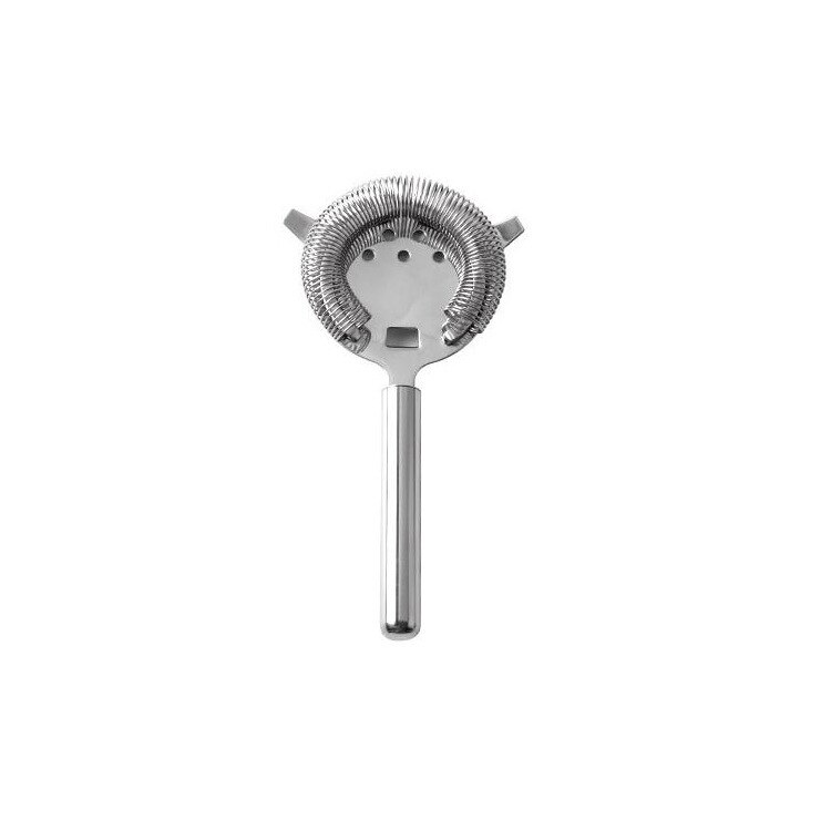 Colador de cóctel de barra de muelles dorados, de acero inoxidable, de lujo, colador de Bar, herramienta de Bar, colador de hielo de vino, percolador de Bar, 10 Uds.: Silver