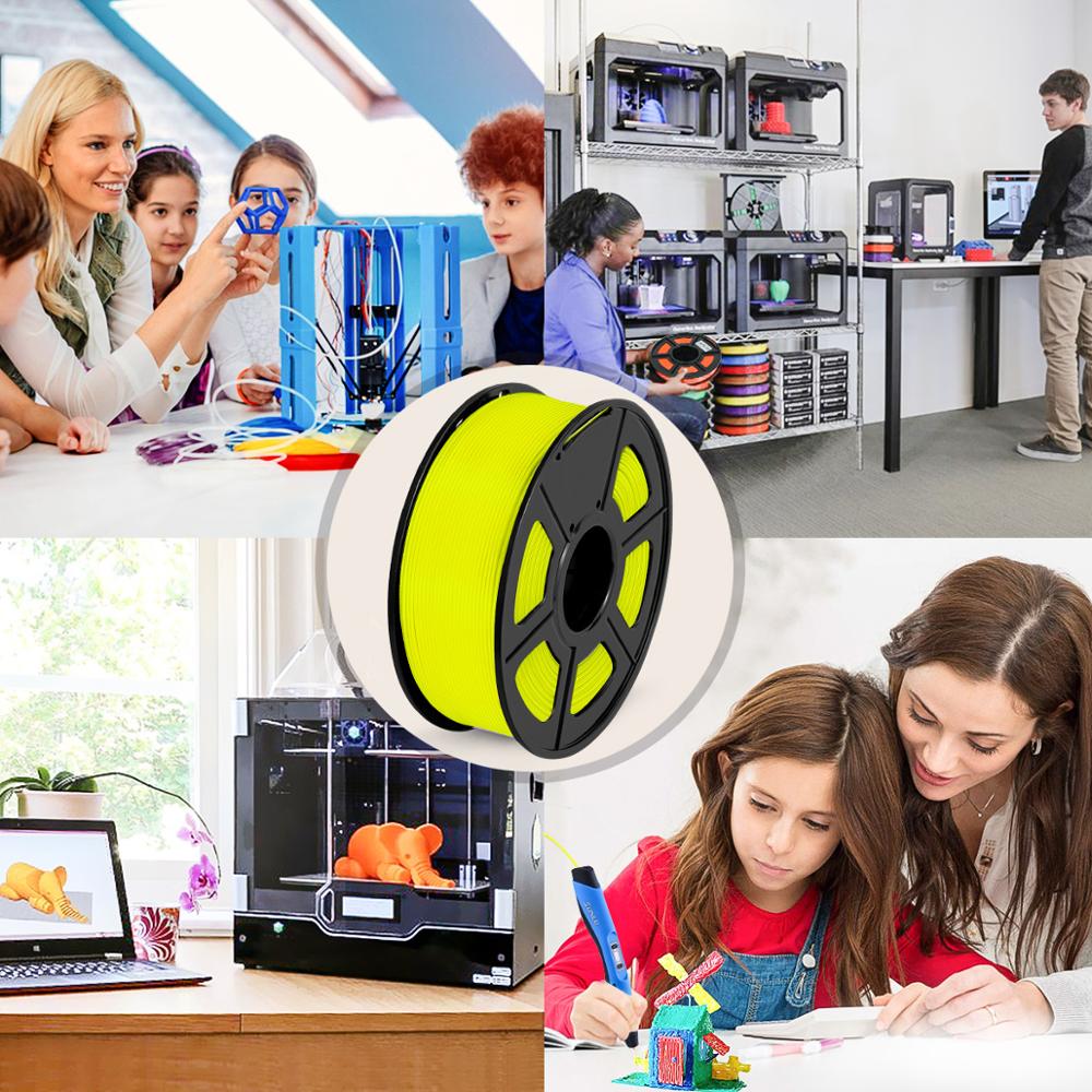 3D Printer Filament PLA 1.75mm 1kg 2.2lbs 3d plastic consumables material 3d filament Nature Works Non-toxic PLA with fast ship