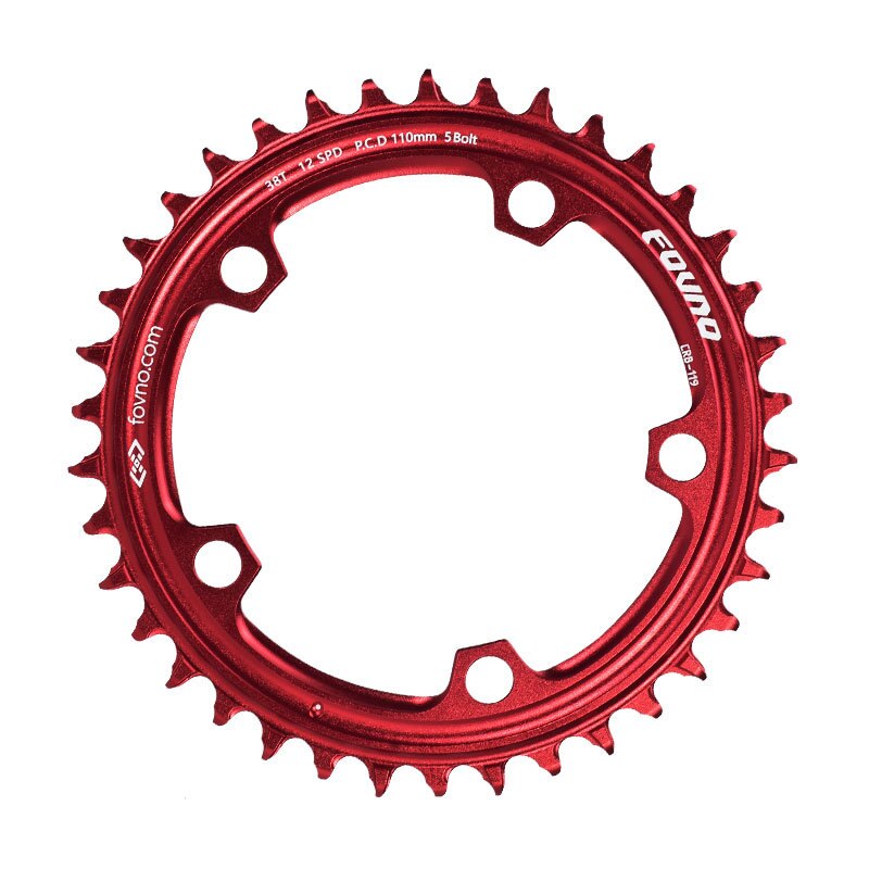 Plateau De Vélo 110BCD – 44 à 60 Dents – Rond 9-12 Vitesses + Vis Incluses