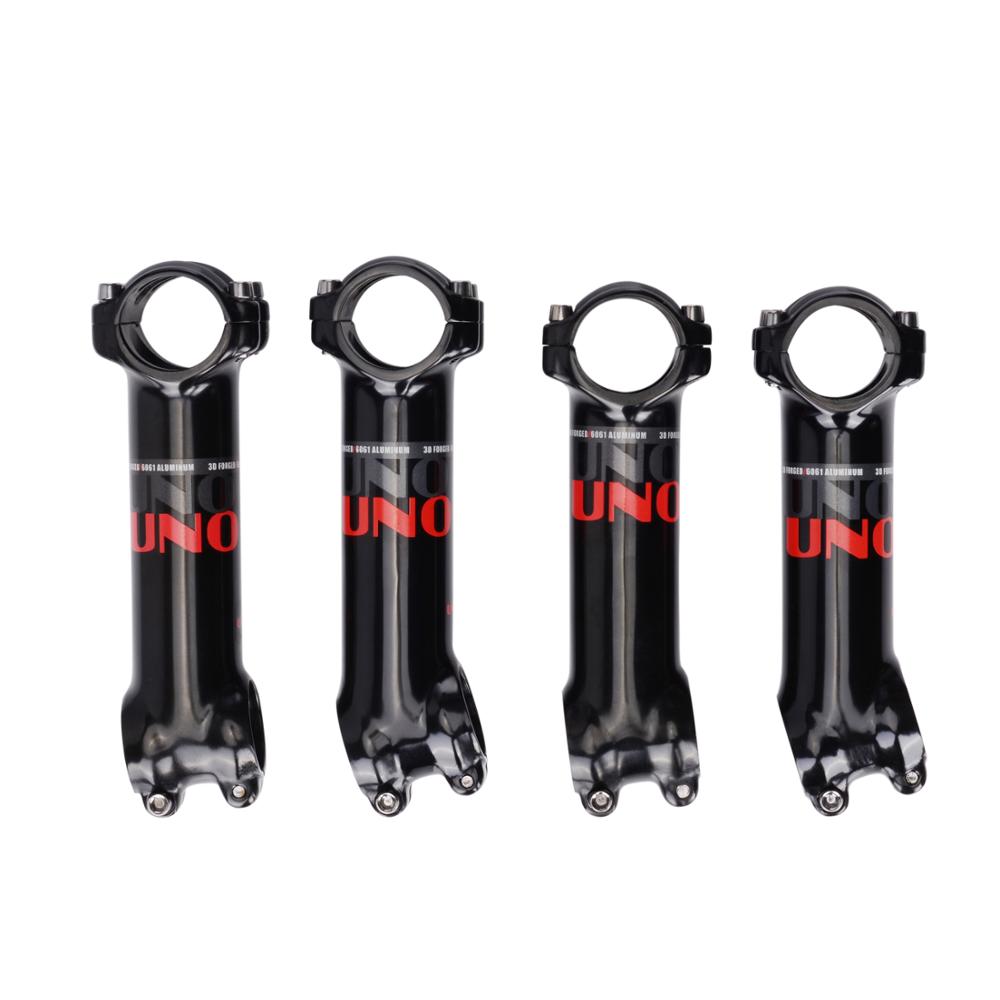 Road Bike Stem Ultralight Bicycle Stem ±7°17°UNO Long Bike Stem 31.8 120mm 130mm Aluminum Bike Accessories Handlebar Stem