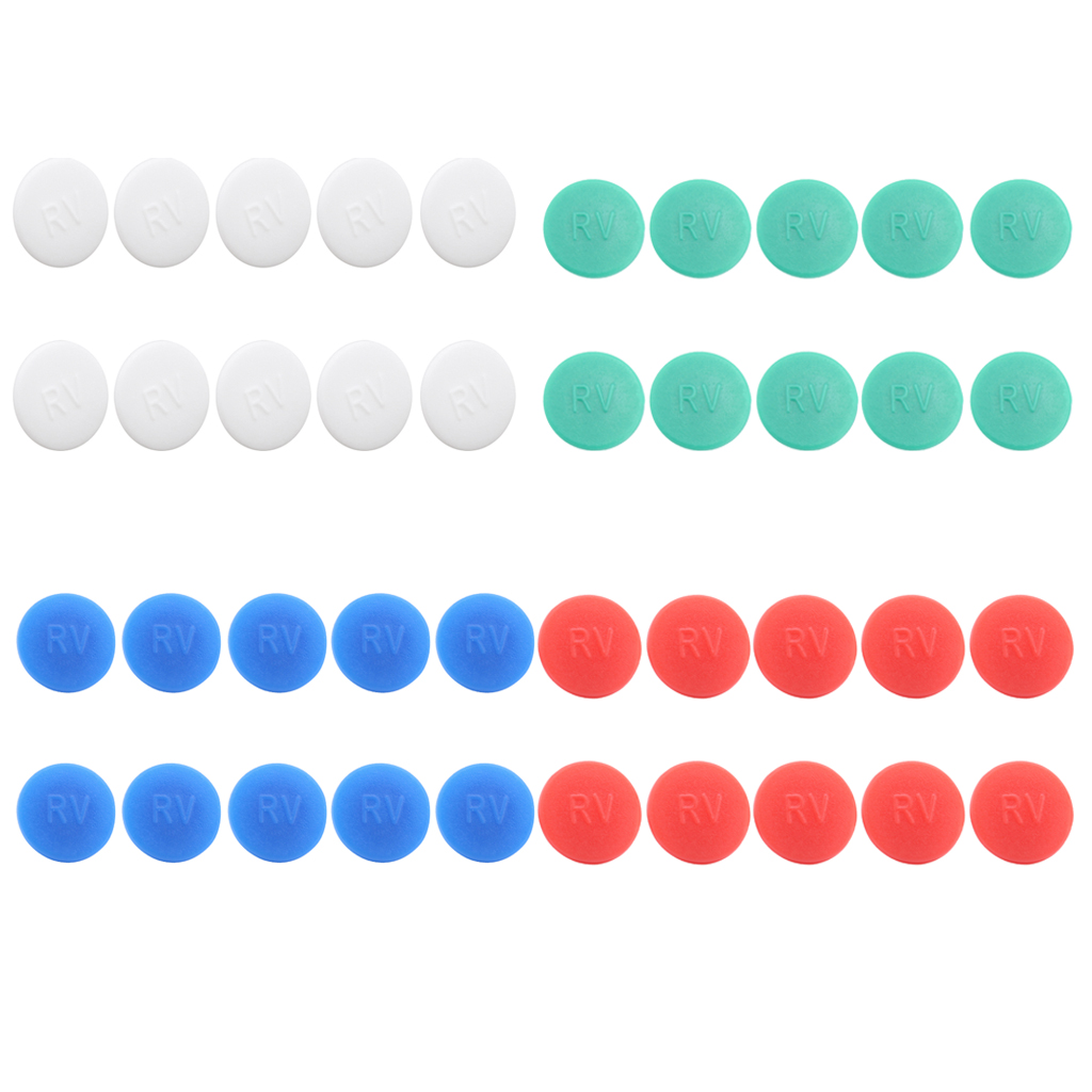 10pcs Hex Socket Allen Screw Hexagon Head Headset Cover Cap Protector M6