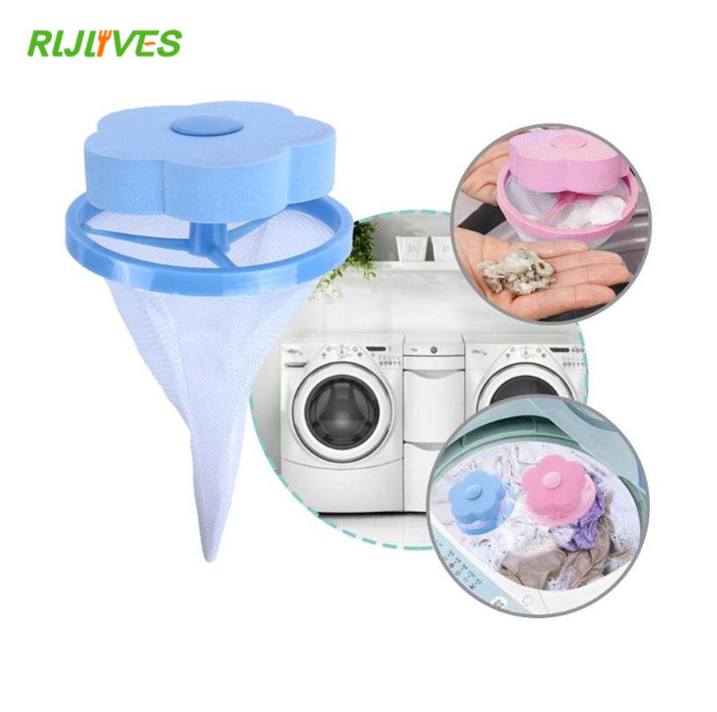 Mesh Filter Bag Laundry Ball Floating Style Washing Clothes Machine Wool Filtration Hair Removal Device House Cleaning necessary